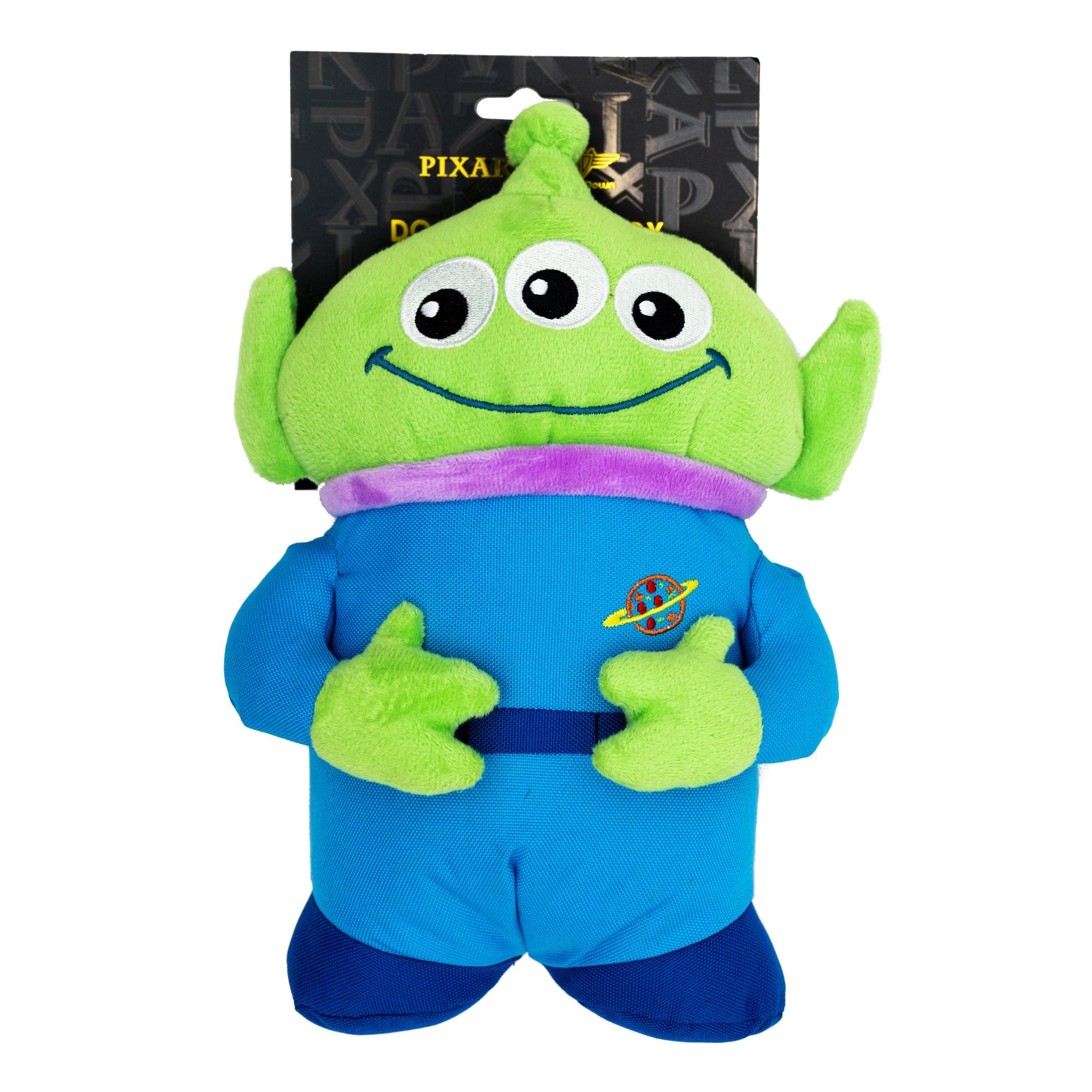Dog Toy Squeaker Plush - Pixar Toy Story Alien Full Body Pose