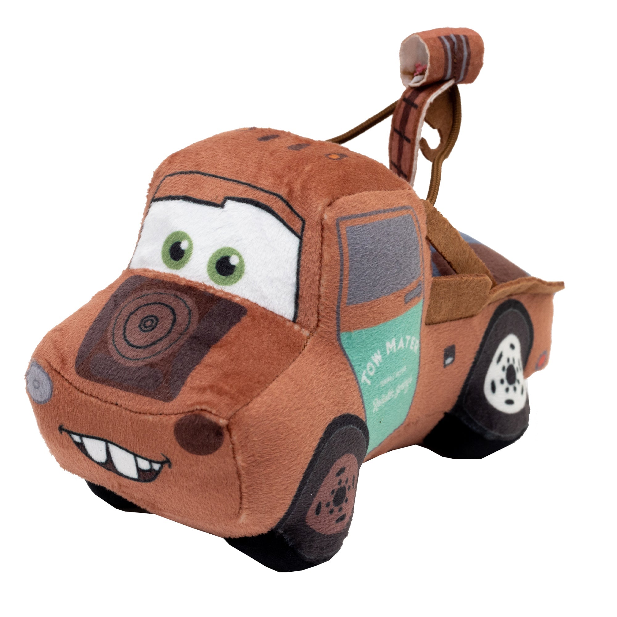 Dog Toy Squeaker Plush - Pixar Car Sir Tow Mater KG Tow Truck Replica