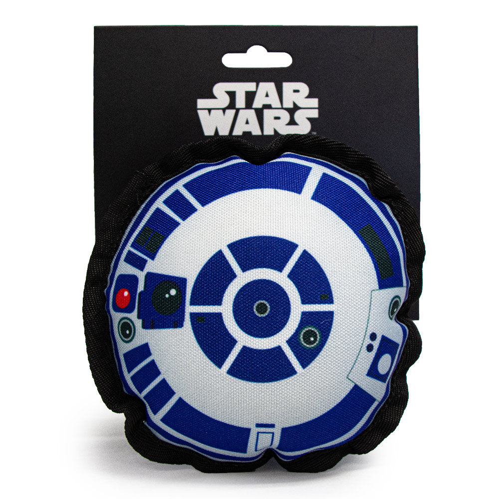 Dog Toy Squeaky Plush - Star Wars R2-D2 Head Top View
