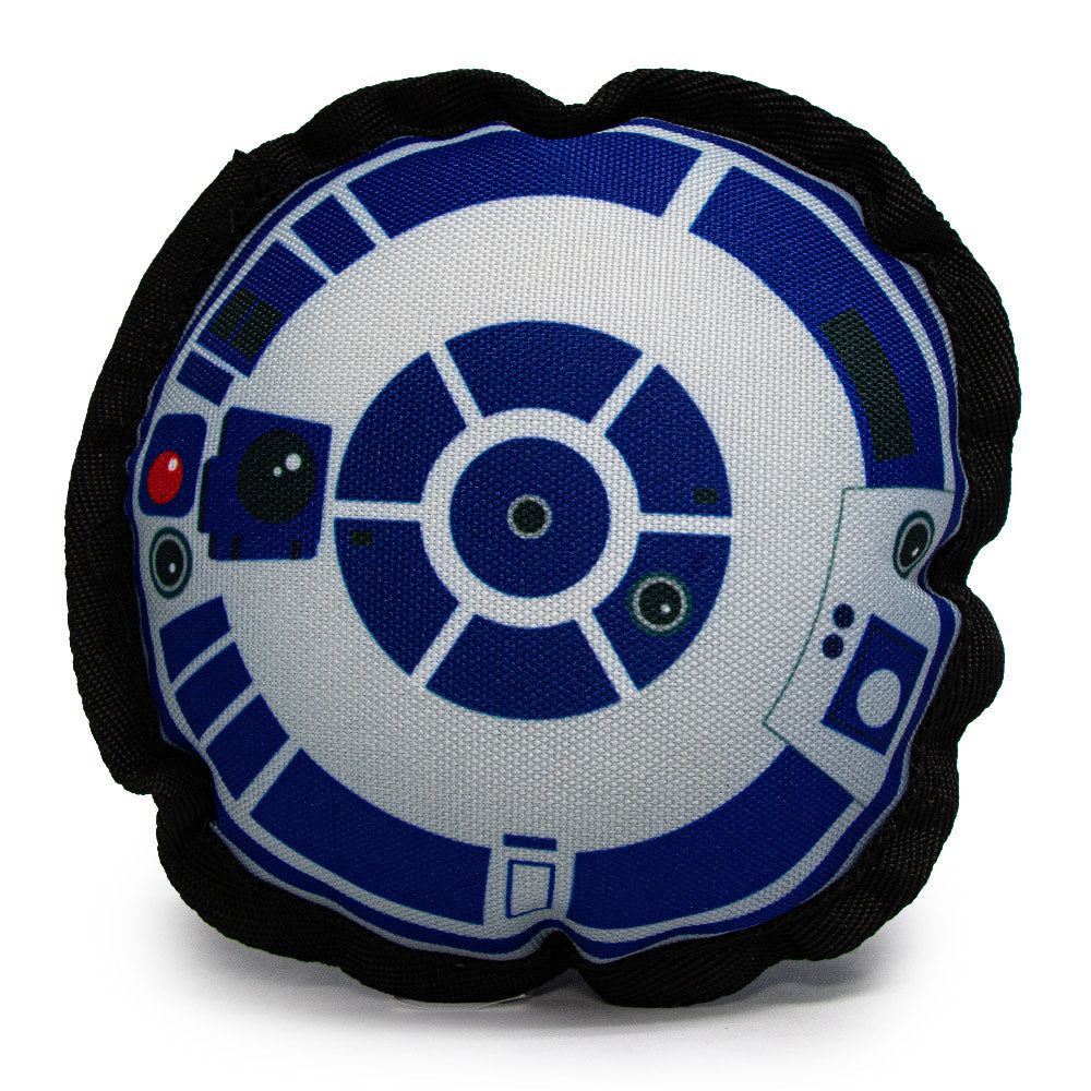 Dog Toy Squeaky Plush - Star Wars R2-D2 Head Top View