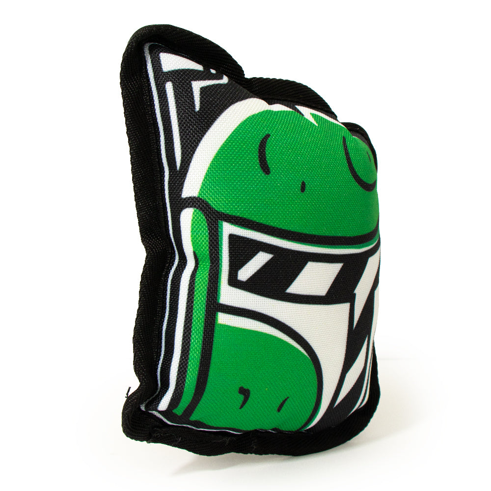 Dog Toy Squeaky Plush - Star Wars Boba Fett Head