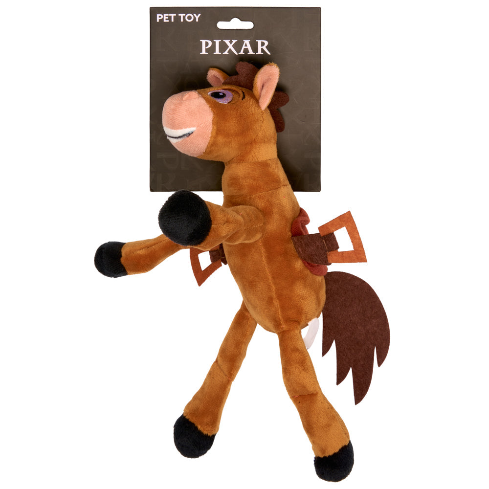 Dog Toy Squeaker Plush - Pixar Toy Story Bullseye Full Body Pose
