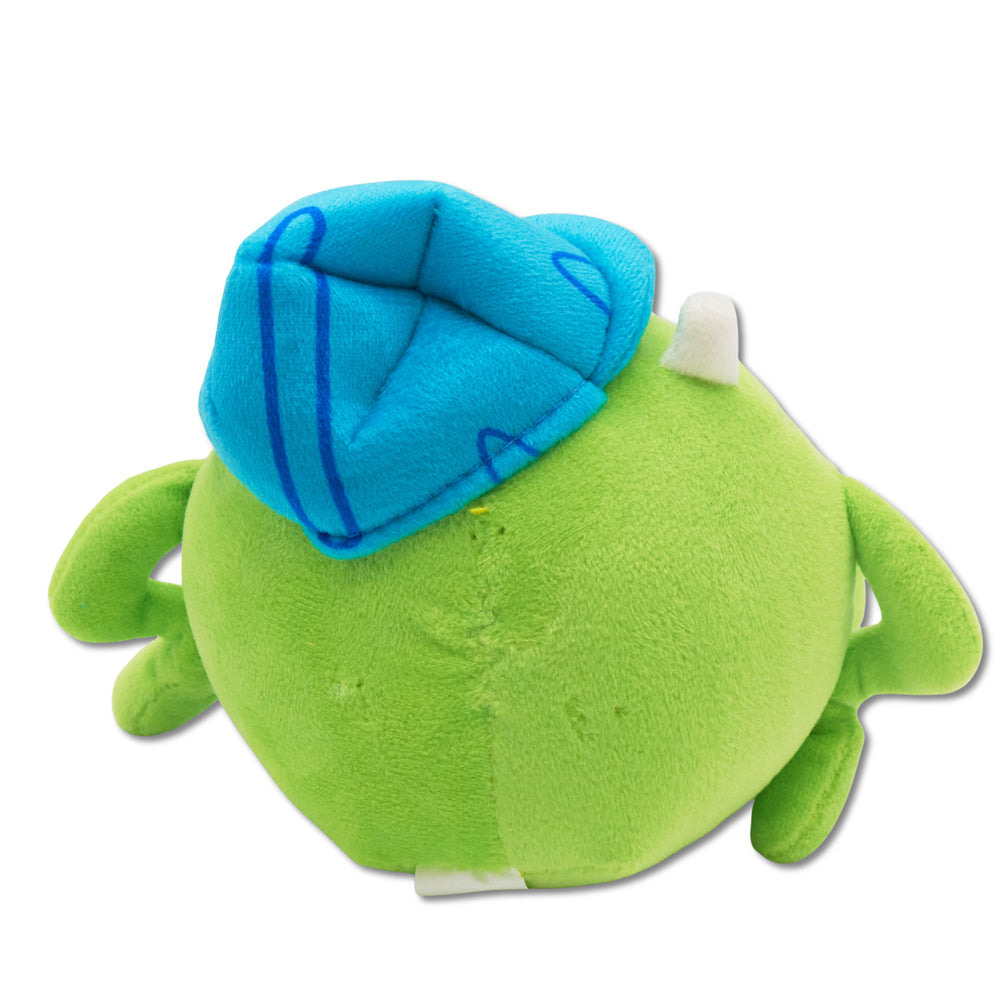 Dog Toy Squeaker Plush - Monsters, Inc. Mike Full Body Sitting Pose