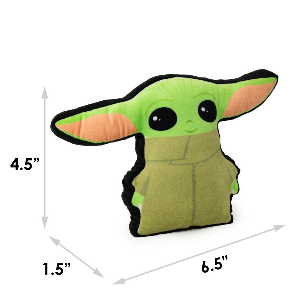 Dog Toy Squeaker Plush - Star Wars The Child Flat Standing Pose